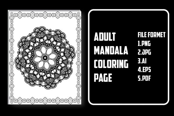 Download Adult Mandala Coloring Page - Mandala coloring page Collection