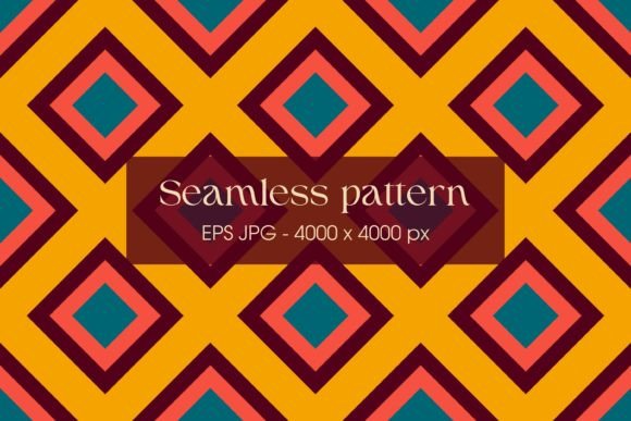 Download Retro Groovy Geometrical Pattern - Geometric Collection