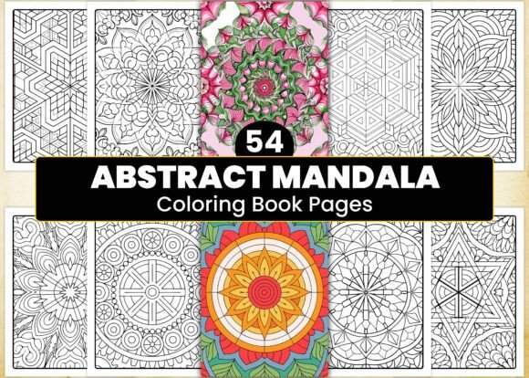 Download Abstract Mandala Coloring Page for Adult - Mandala coloring page Collection