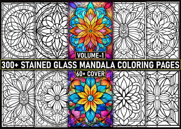 Download 300 Stained Glass Mandala Coloring Pages - Mandala coloring page Collection