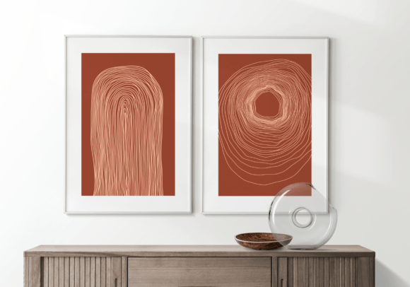Download Hand Painted Boho Wall Art - Boho wall art Collection