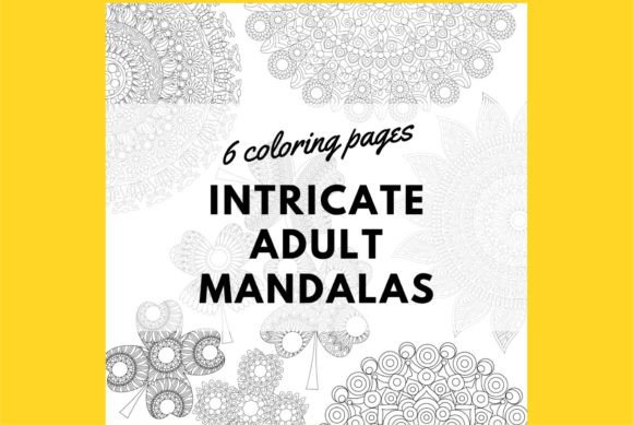Download Intricate Adult Mandala Coloring Pages - Mandala coloring page Collection