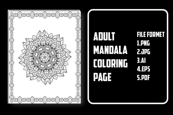 Download Adult Mandala Coloring Page - Mandala coloring page Collection