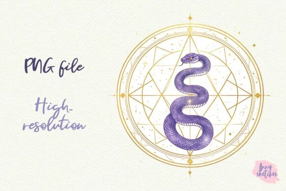 Download Serpent Snake Sacred Geometry Clipart - Sacred geometry Collection