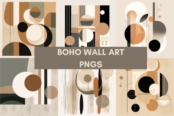 Download Boho Wall Art Print PNGS - Boho wall art Collection