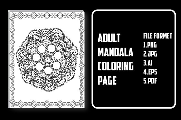 Download Adult Mandala Coloring Page - Mandala coloring page Collection