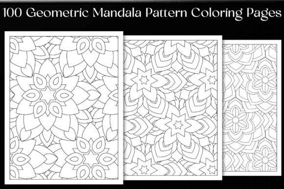 Download Geometric Mandala Pattern Coloring - Geometric Collection