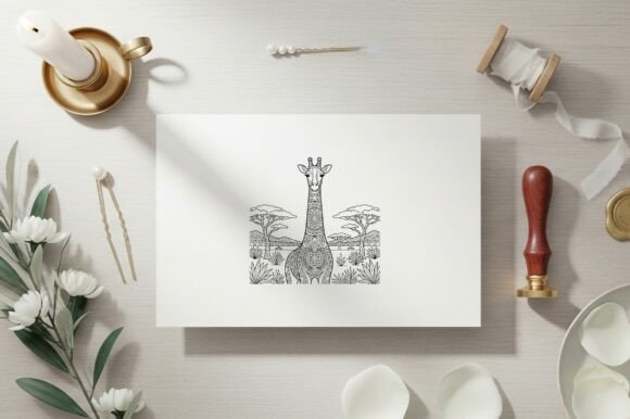 Download Giraffe Mandala Coloring Page - Mandala coloring page Collection