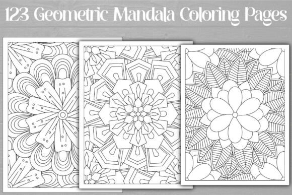 Download Geometric Mandala Coloring Pages - Mandala coloring page Collection