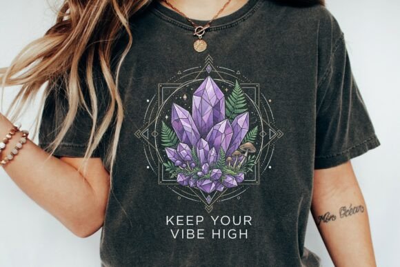 Download Amethyst Crystal Geometric Mandala - Geometric Collection