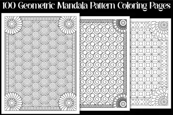 Download Geometric Mandala Pattern Coloring Pages - Geometric Collection