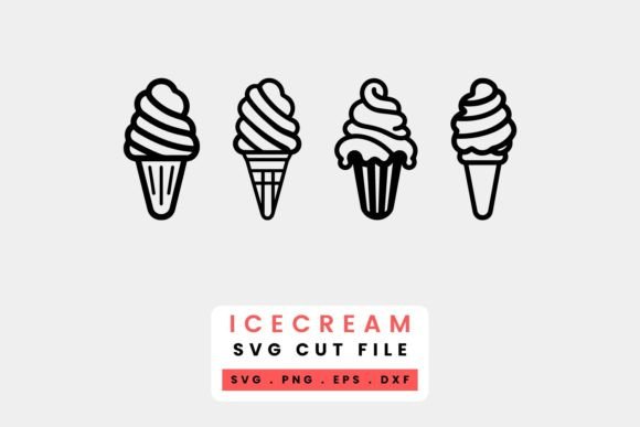 Download Ice Cream SVG Cut Files | Summer Cutting - Svg cut files Collection