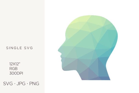 Download Geometrical Pattern,  Human Head - Geometric Collection